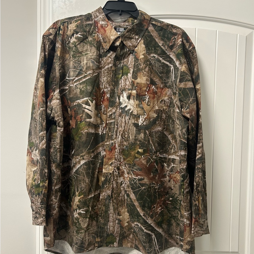Camouflage Long Sleeve Shirt